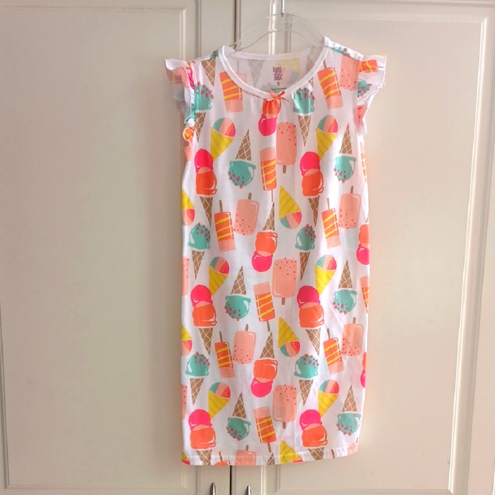 Just One You By Carter'sColorful Ice Cream Print Girls Dress
